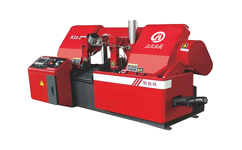 贵定卧式带锯床切削金属时出现打齿的原因是什么？